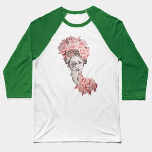 Roses and women Baseball T-Shirt